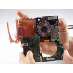 Замена материнской платы Canon PowerShot S230